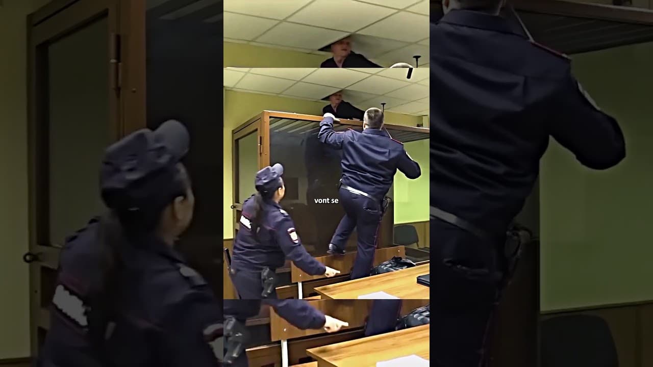 Il s'est échappé de sa cellule...😧