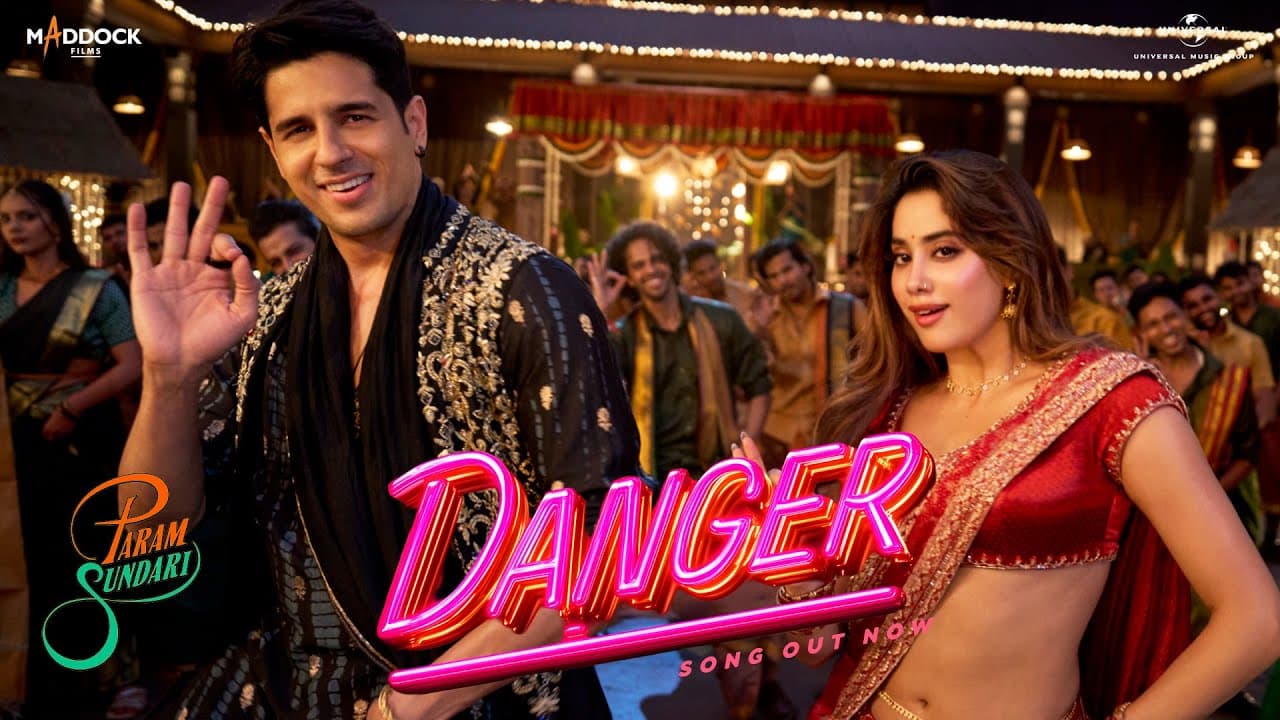 Danger - Param Sundari | Sidharth M, Janhvi K | Sachin-Jigar, Vishal Dadlani, Parvati M, Amitabh B