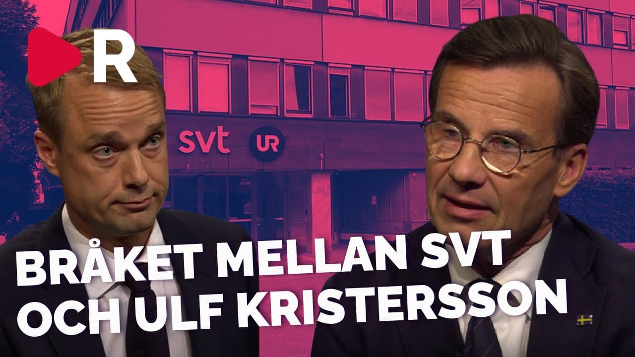 Reaktion: Bråket mellan SVT och statsminister Ulf Kristersson