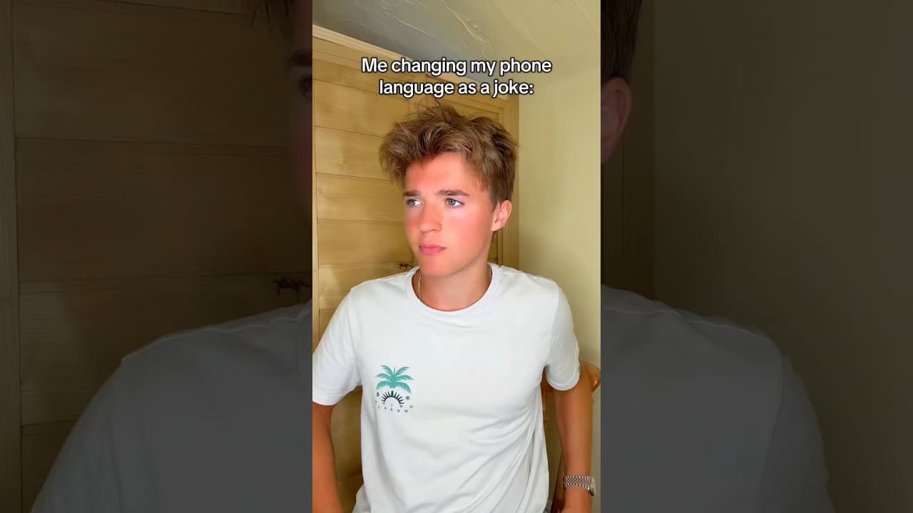 Changing my Phone’s language 💀