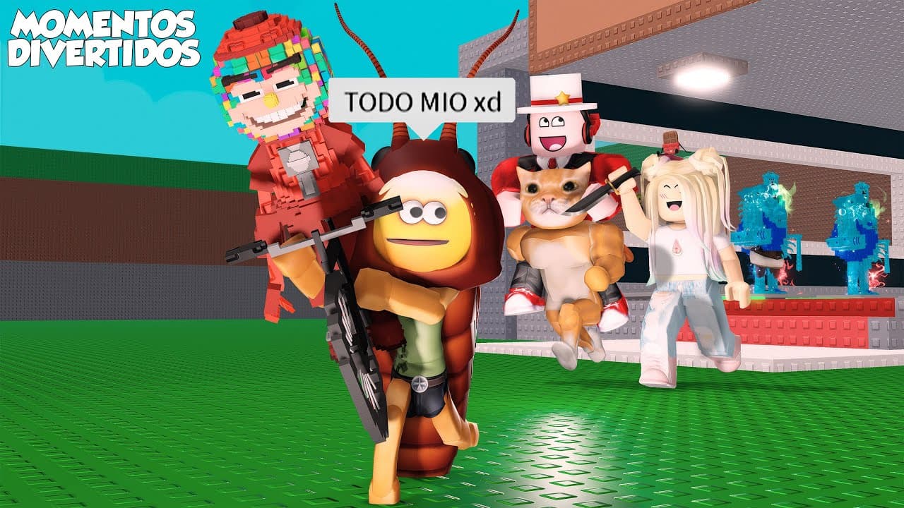 ROBANDO BRAINROTS A YOUTUBERS MOMENTOS DIVERTIDOS (ROBLOX)