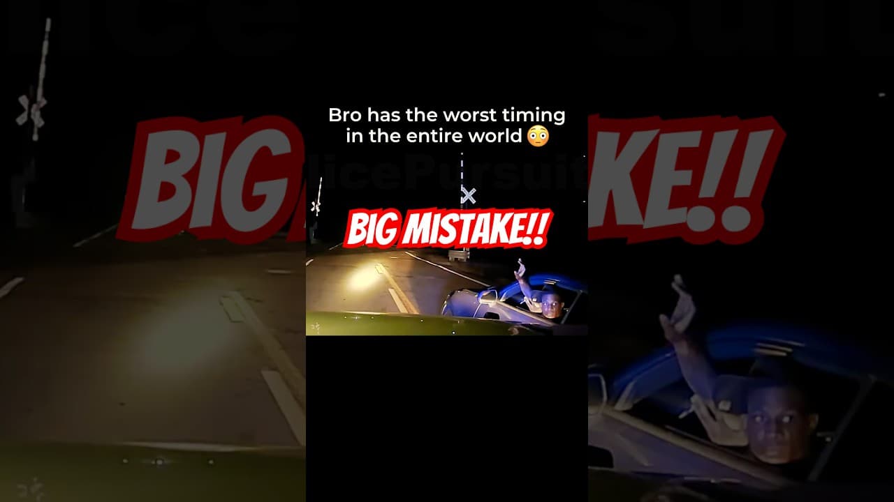 Bro ALMOST Escaped The Cops In His Camaro! 🤯