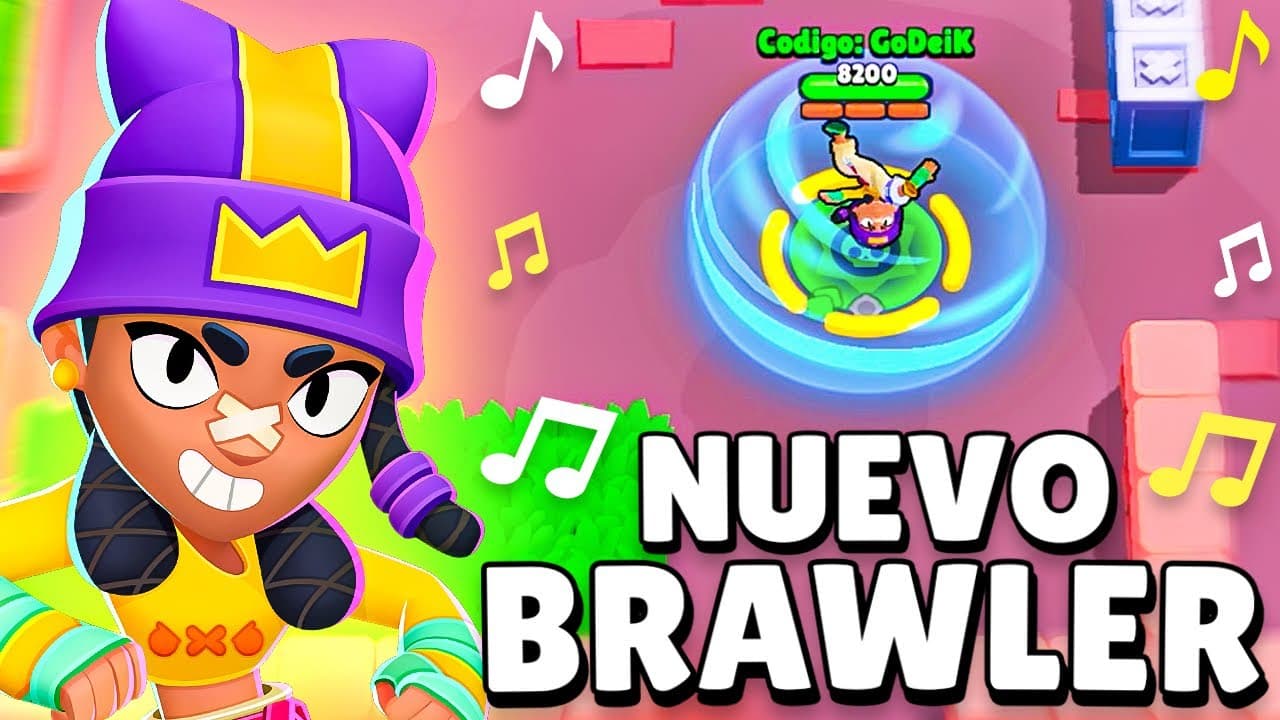 ASI es *MINA* LA NUEVA BRAWLER BAILARINA | SNEEK PEAK de BRAWL STARS