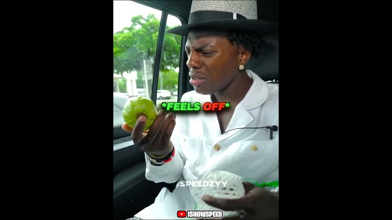Funniest Green Apple Scam with #ishowspeed in #usa 💀🍏🍋