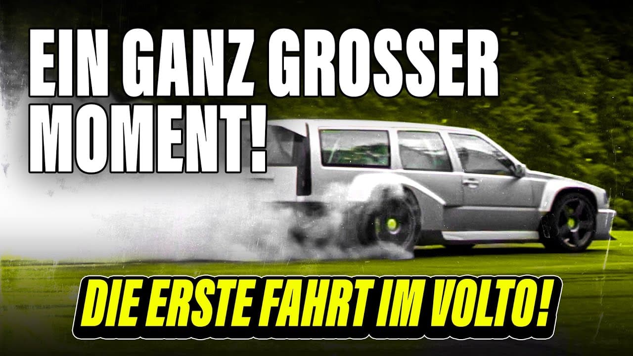 JP Performance - Ein ganz großer Moment! Die erste Fahrt im Volto!
