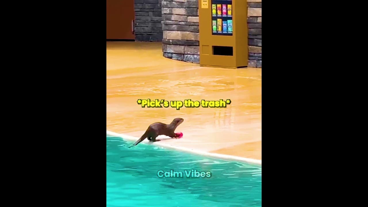 Sea Otter taught her a lesson 🦦 #hopecore