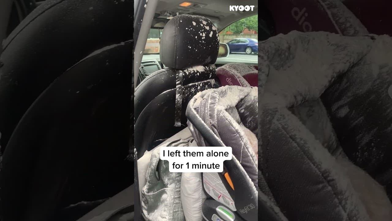 How does this happen? 😩 #kids #funny #mess #cute #shorts