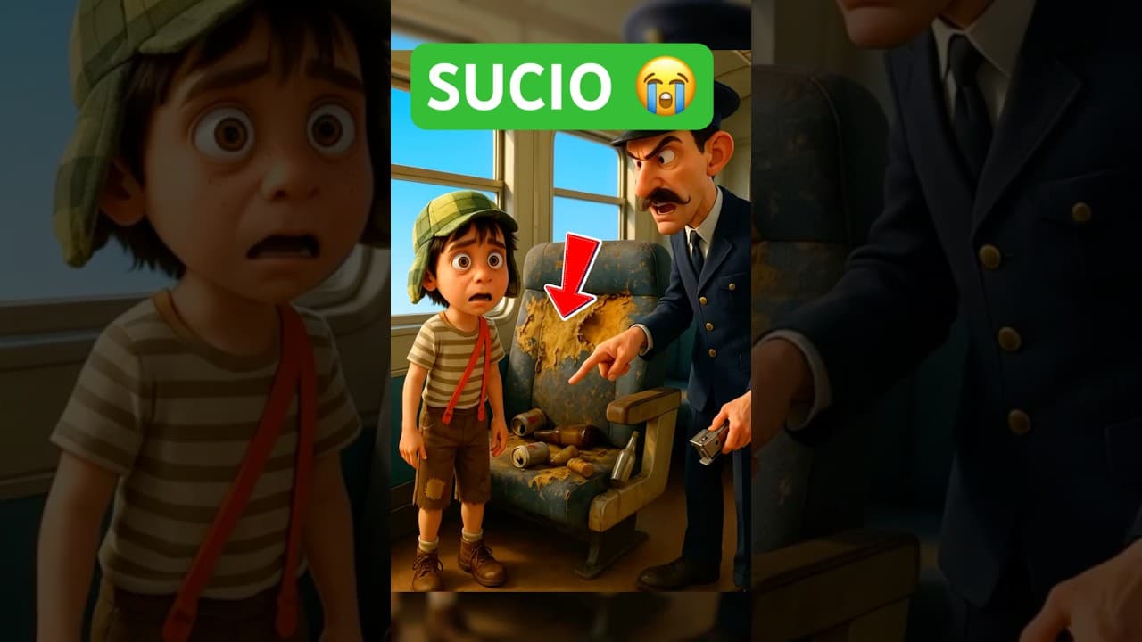 CHAVITO VIAJA en TREN pero... #chavodelocho #comedia