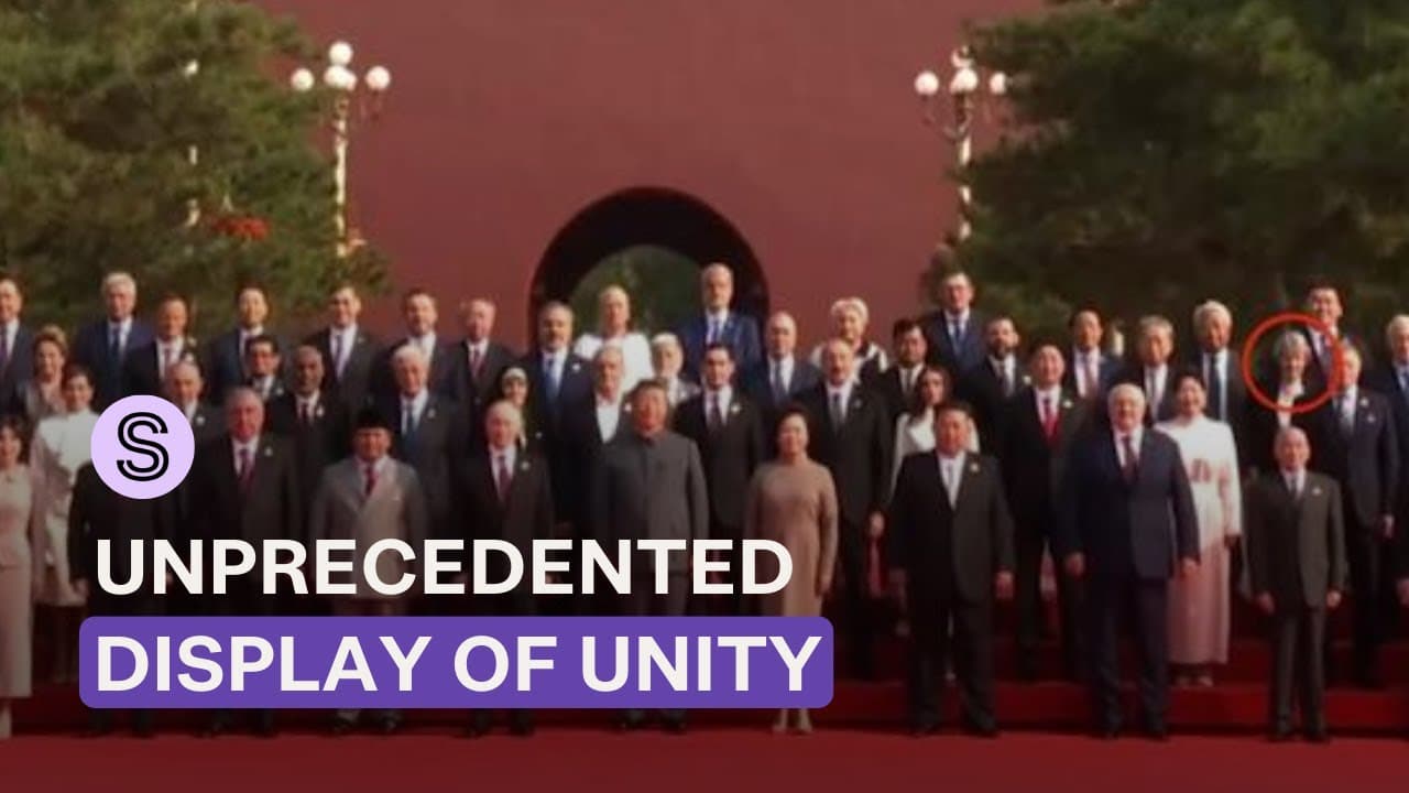 John Key and Helen Clark seen at China parade with Putin, Xi Jinping and Kim Jong Un | Stuff.co.nz