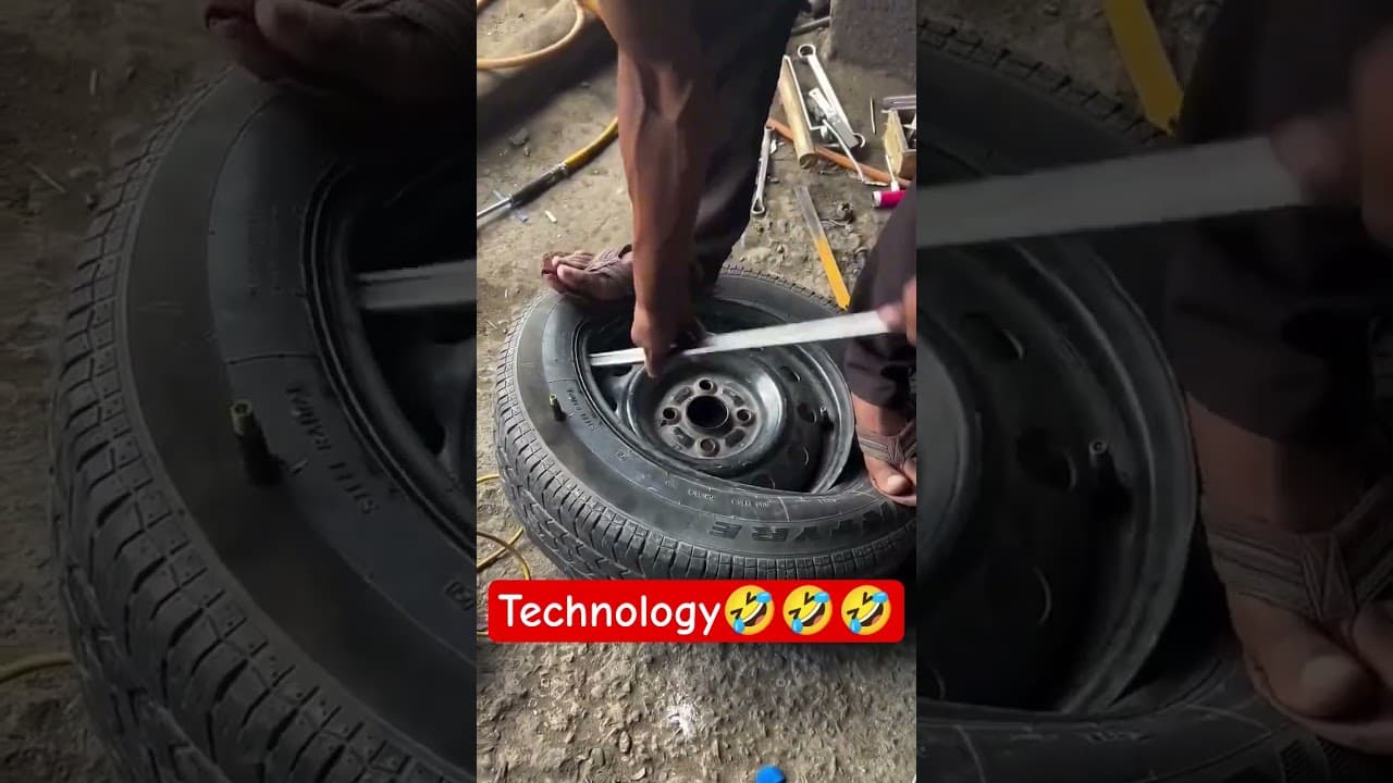 New Type Tyre #automobile #brakefluid #mechanic #carparts #ytshorts