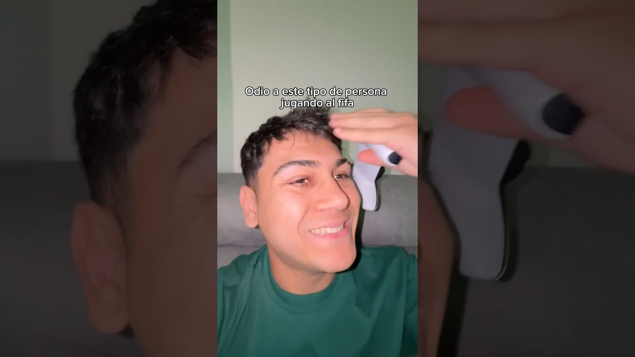 Odio a este tipo de persona jugando al fifa