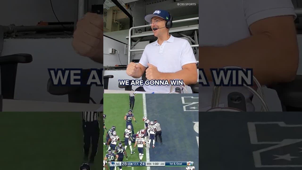 Some NFL plays make you wonder what was going on up in the booth 🤣  #seahawks #patriots #superbowl
