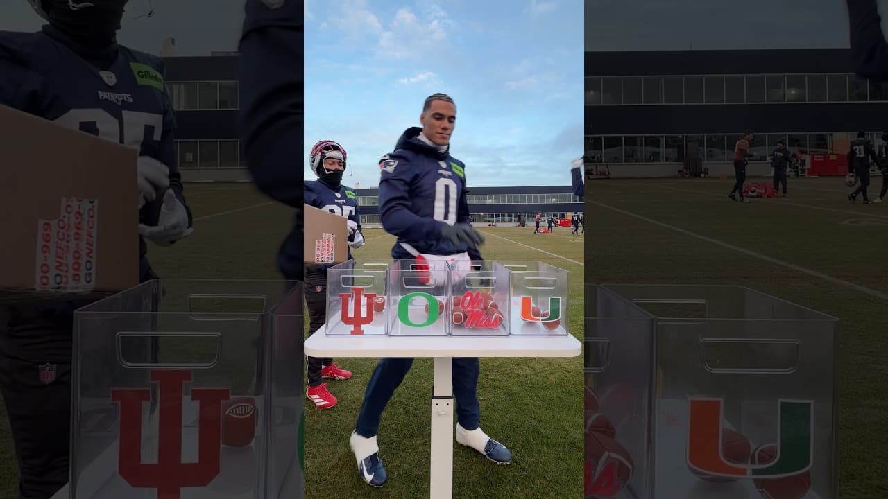 Who’s winning the CFB Playoff National Championship⁉️ #patriots #nfl #shorts