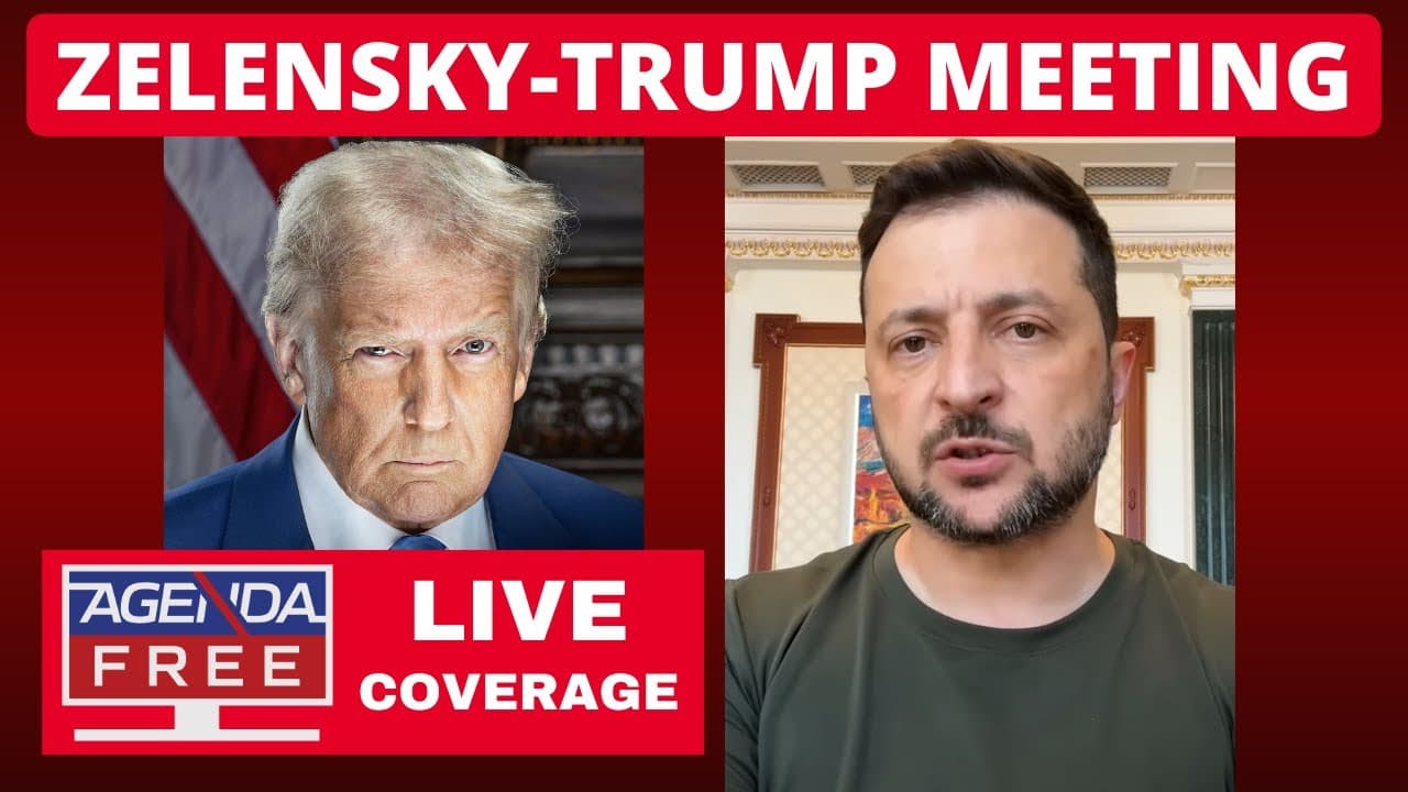 Zelensky Trump Meeting - LIVE Breaking News Coverage (Ukraine Russia Negotiations)