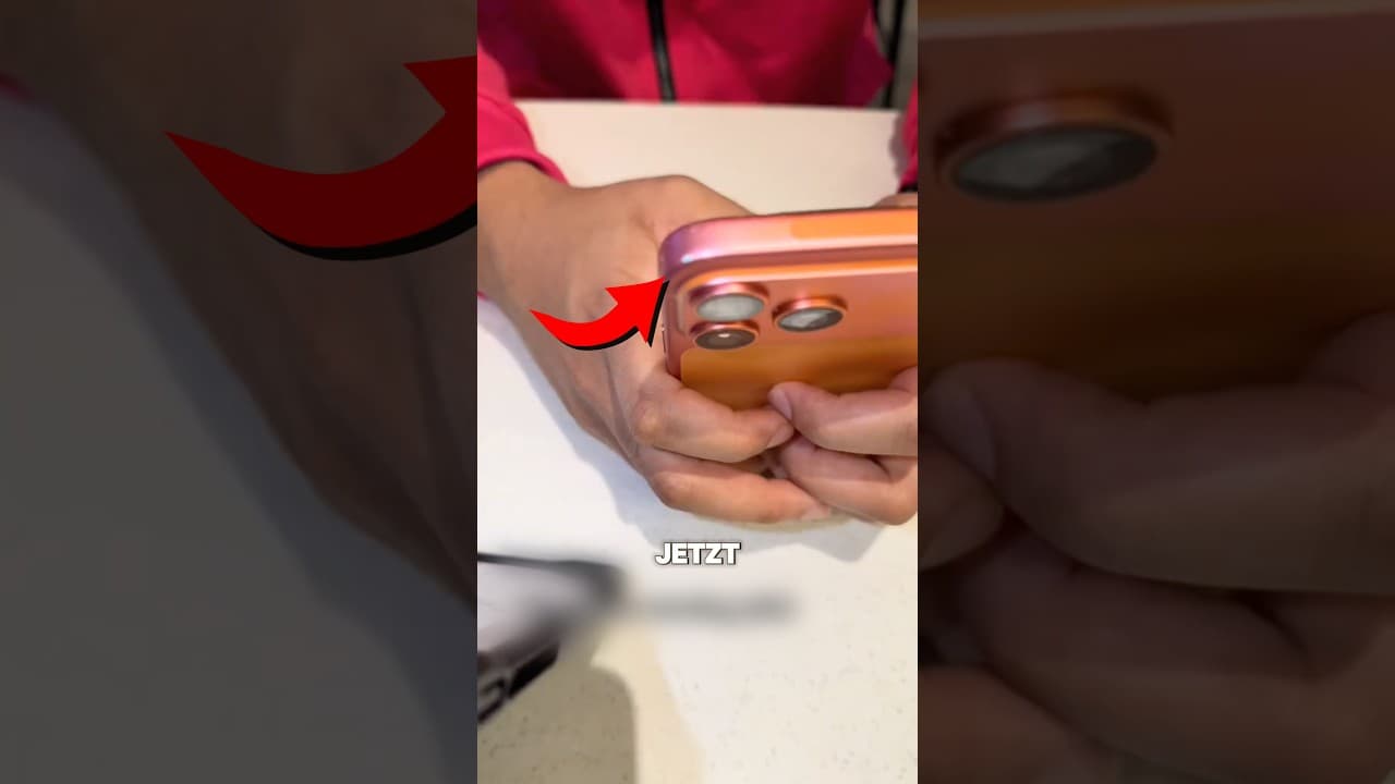 Das neue IPhone wird Pink! 😳 #shorts