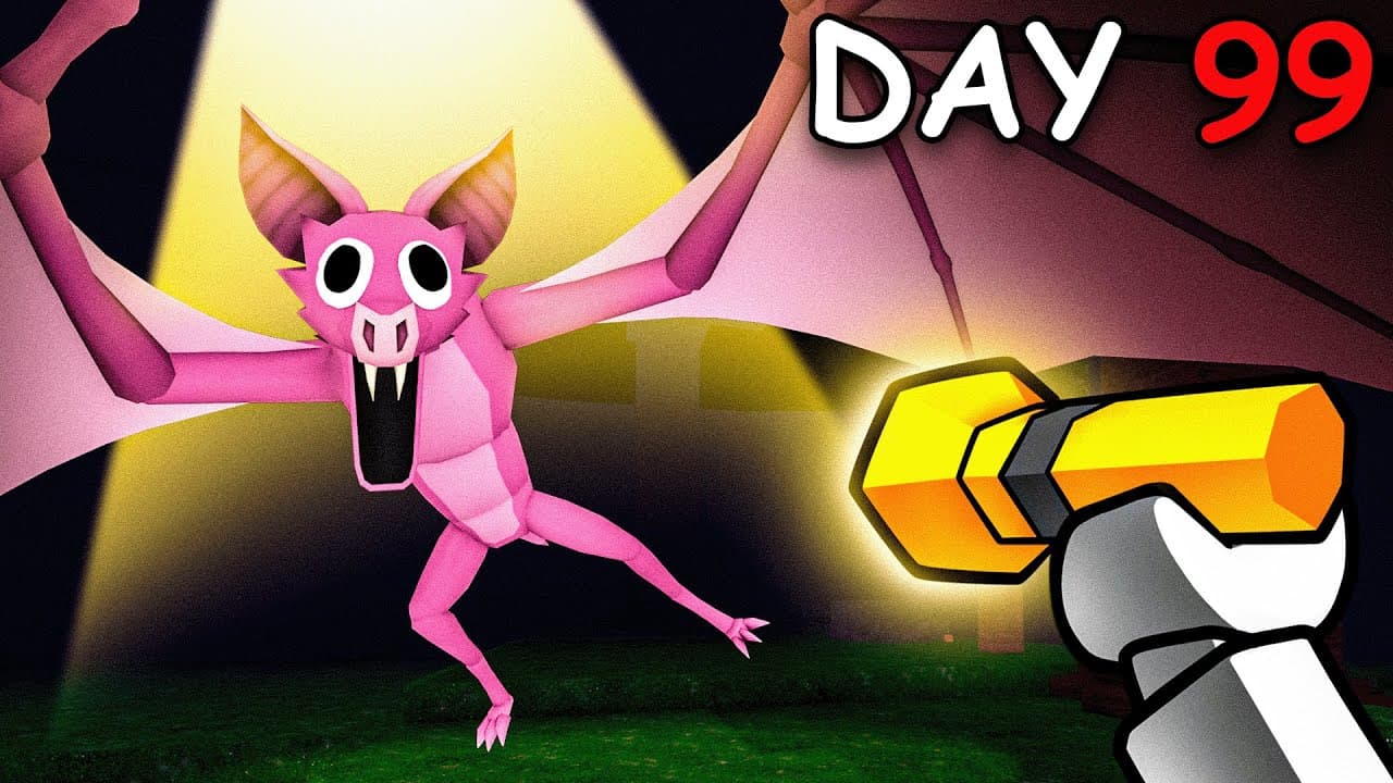 I Survived the BAT Entity in 99 Nights in the Forest