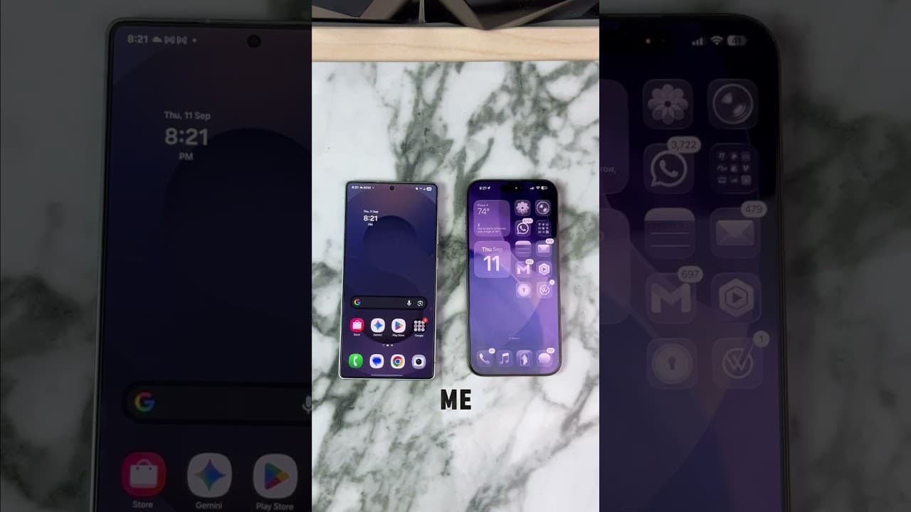 Apple AI vs Galaxy AI Comparison #AppleAI #GalaxyAI #tech #smartphones #AI #Apple #Samsung #review