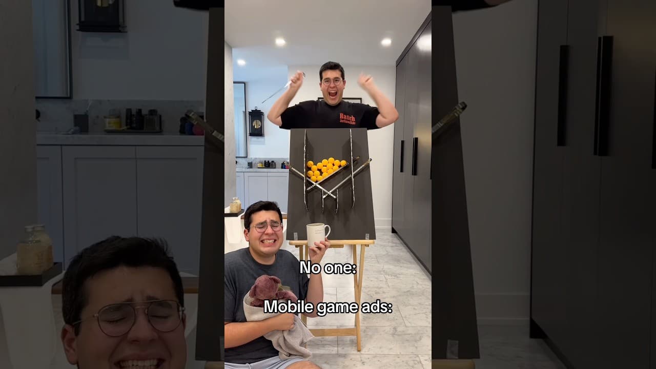 MOBILE GAME ADS BE LIKE… 🤣💀 #shorts #comedy #gaming