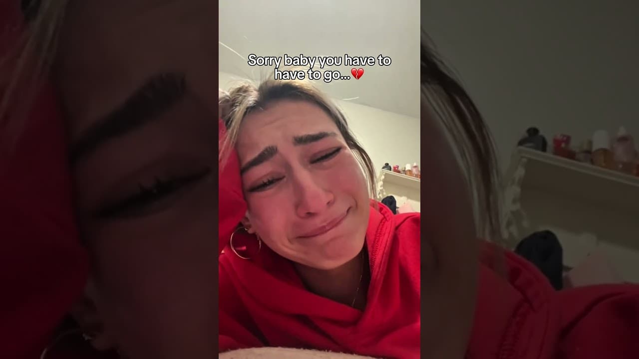 We're so sorry baby, but you have to go...😭💔 #pets #dog #shorts