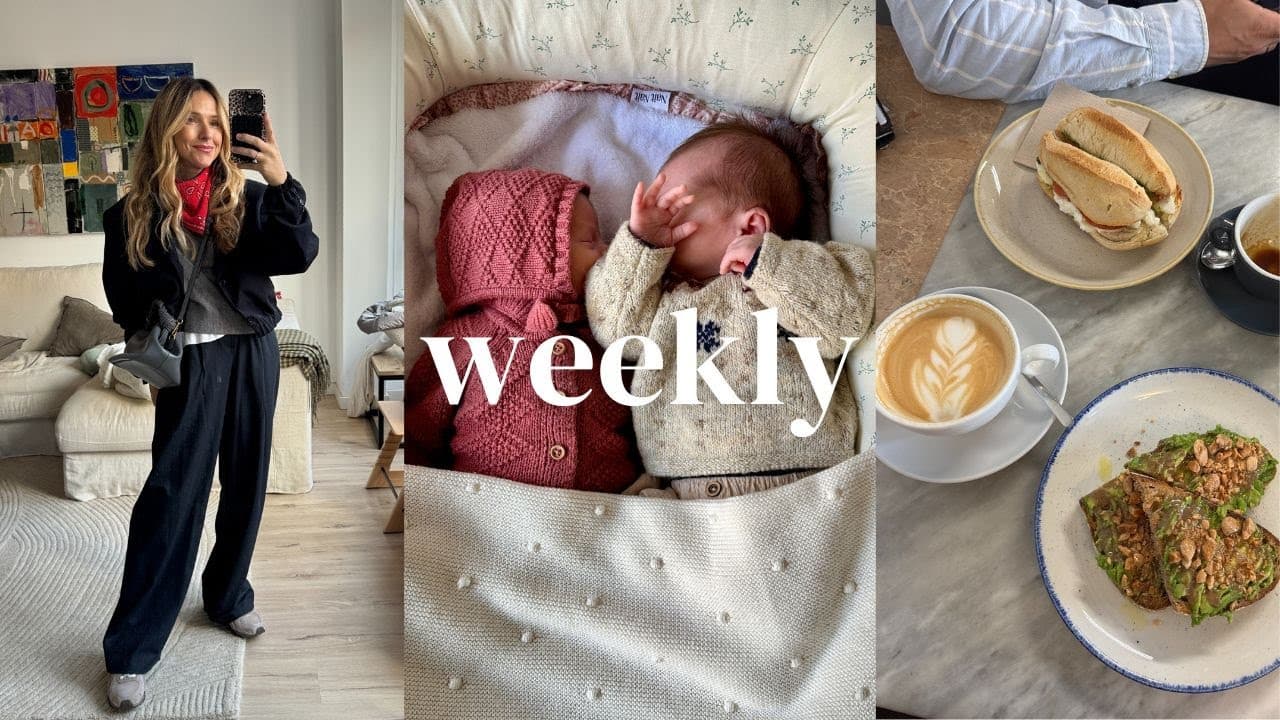 WEEKLY - Días de adaptación 🐣🐣, nuevas rutinas y visitas especiales ❤️ | Julia March