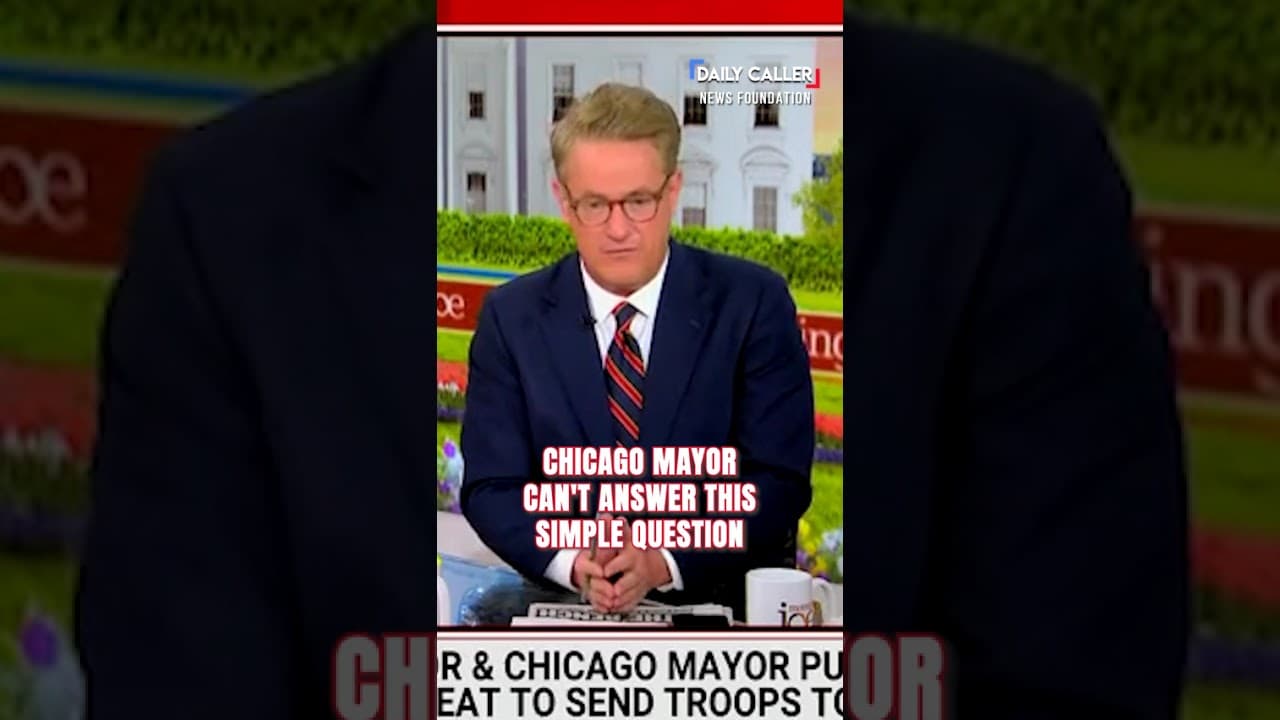 WOKE Chicago Mayor REFUSES to answer simple question about his city's safety
