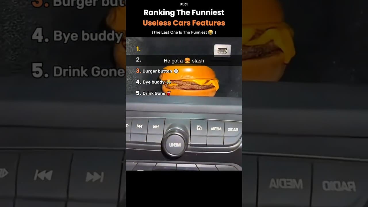 Ranking the Funniest Useless Car Features 🚗😂
