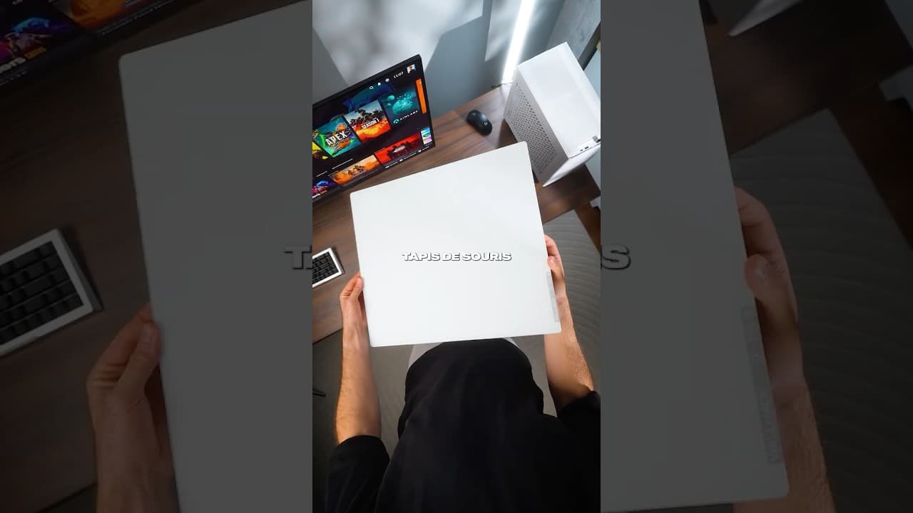 Un tapis de souris en VERRE ??