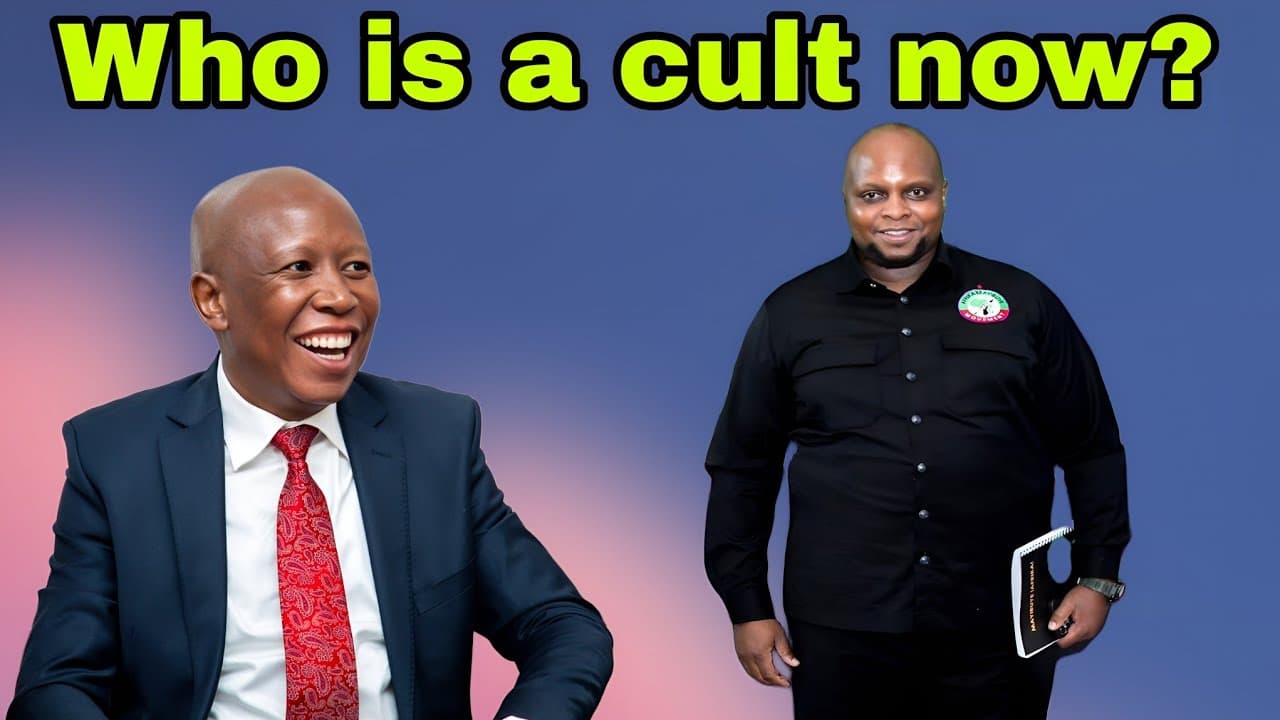 Julius Malema respond Floyd Shivambu about being a CULT Leader.