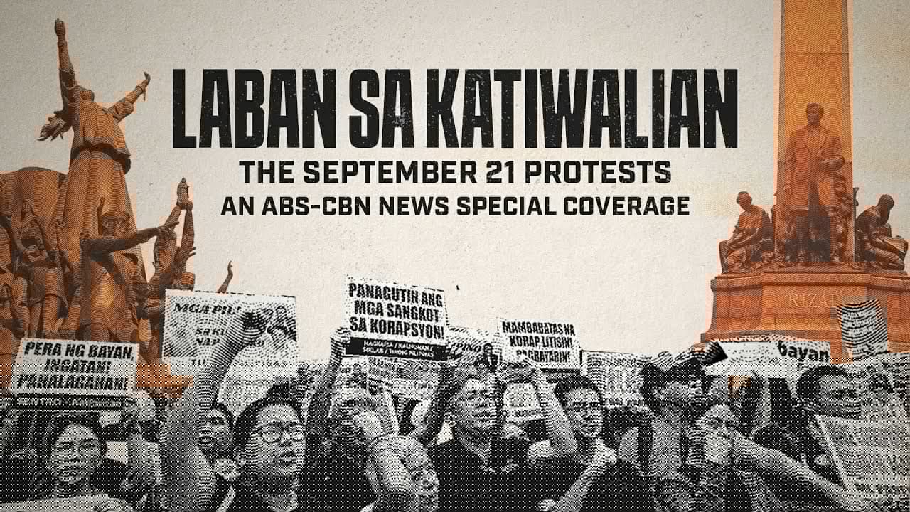 Laban sa Katiwalian: The September 21 Protests; An ABS-CBN News Special Coverage