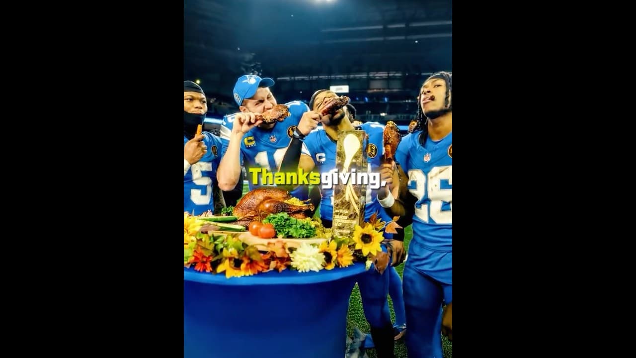 Thanksgiving with NFL Players 😂🦃