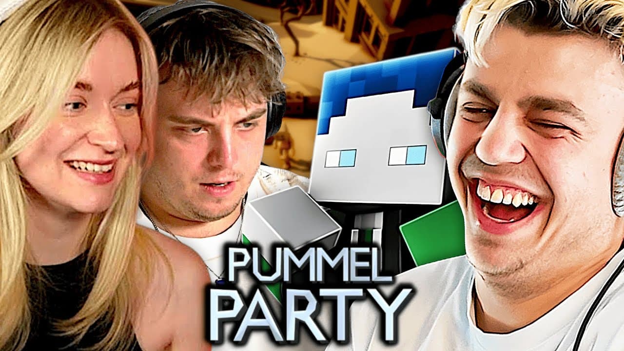 Papaplatte spielt Pummel Party mit Basti, Kroko & Merle