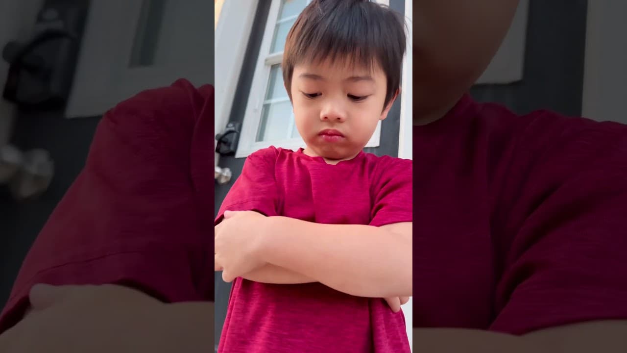 He Just Wanted His Red Sandal 😂👡❤️