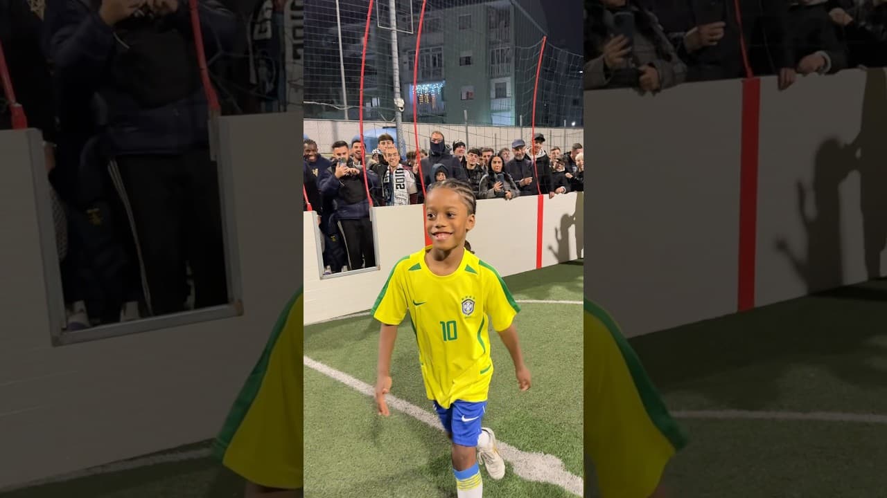 MINI RONALDINHO IS BACK 🏆 Venerdì ore 14:00 su ​⁠@PirlasV 👀