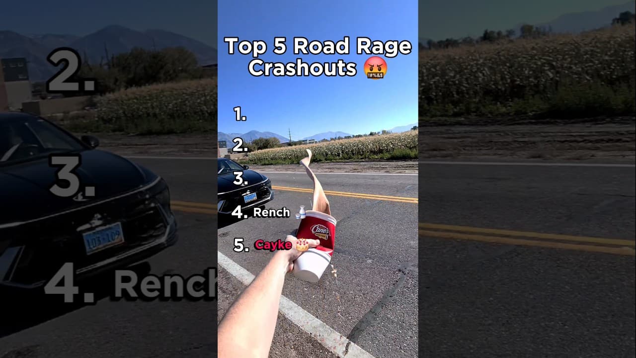 Ranking Craziest Road Crashouts 🚗