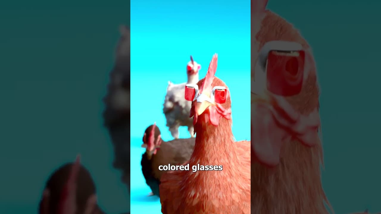 Why Farmers Put Glasses On Chickens 🤔