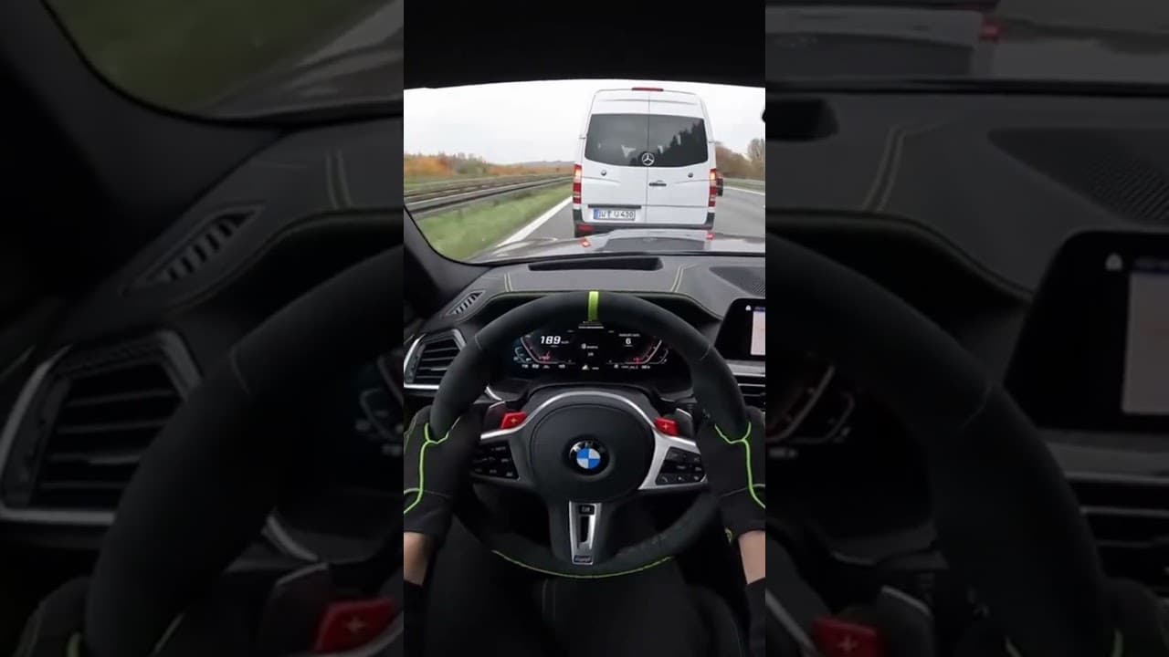 New BMW M3 Competition Road Drive