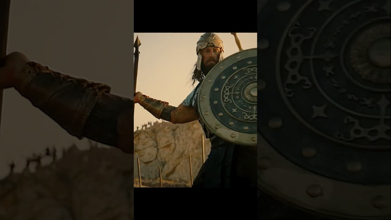 ⚔️💥 Giant’s Spear Barrage vs David’s Last Stand 🪨🔥