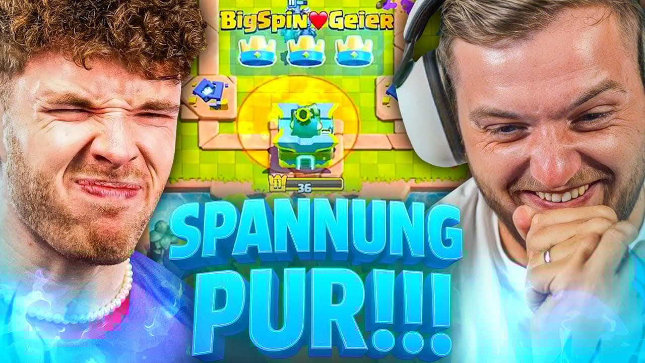 😨🤣NEUES BRUTALES FORMAT! - ES ist SO GEIL & INTENSE! | Clash Royale ESKALIERT gegen @BigSpinCR