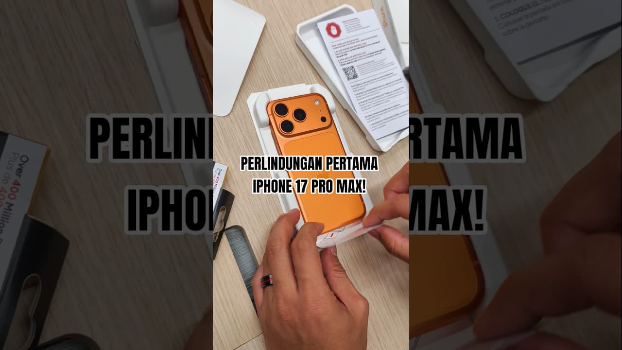Sebaiknya lakukan ini dulu pada iPhone 17 Pro Max Air kalian ketika baru beli 👍🏻