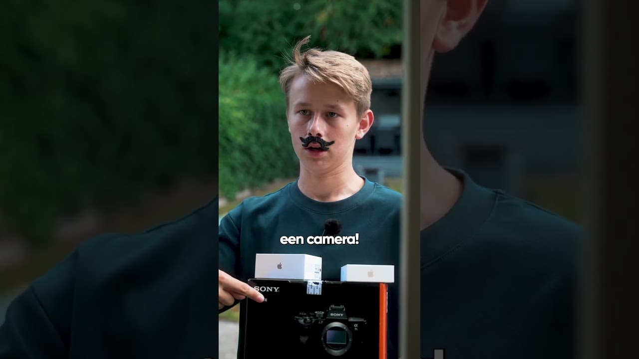 Pakketje voor de buren!📦 Apple of Samsung?🍏🤖