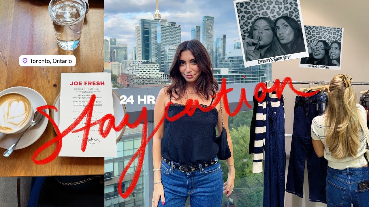 24 HOUR STAYCATION VLOG: shopping spree & influencers gone wild...