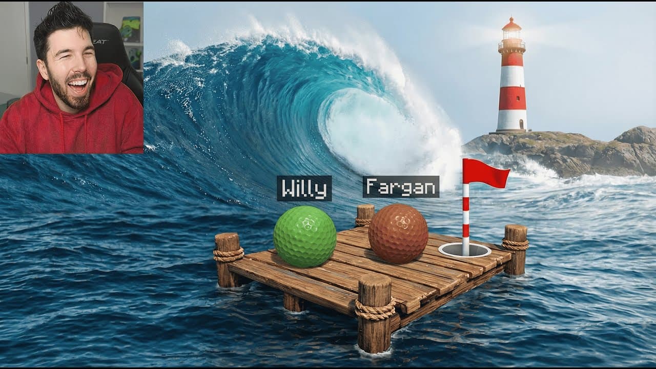 Este mapa no PUEDE terminar... GOLF IT