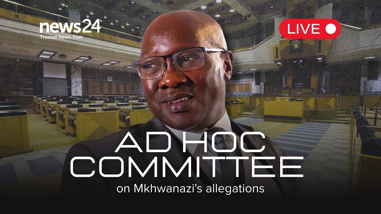 WATCH LIVE | Ad Hoc Committee hears evidence from Crime Intelligence head Dumisani Khumalo