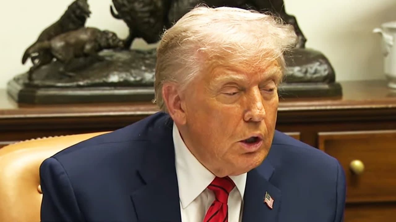 The people in the room realize Trump has no idea