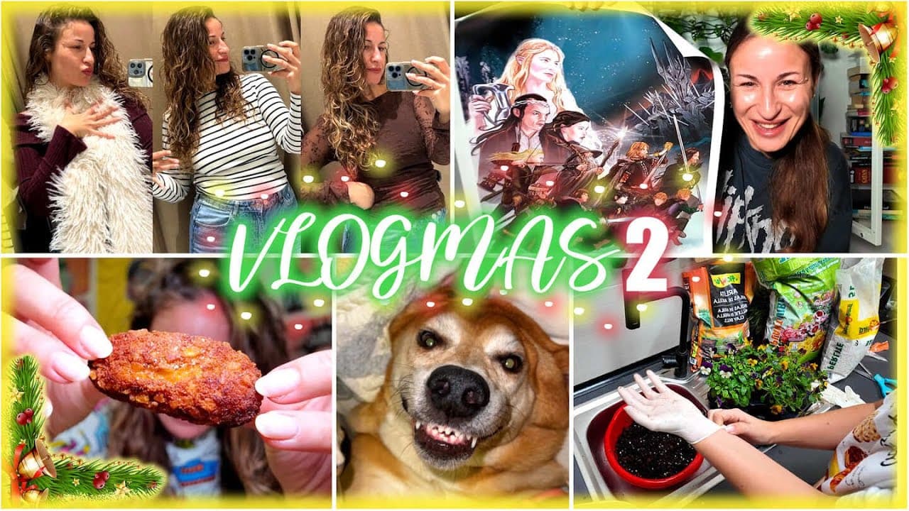 VLOGMAS SHATUNGUERO: Mis regalos de cumple UN POCO DE PRETTY WOMAN y abro una sección de JARDINERÍA