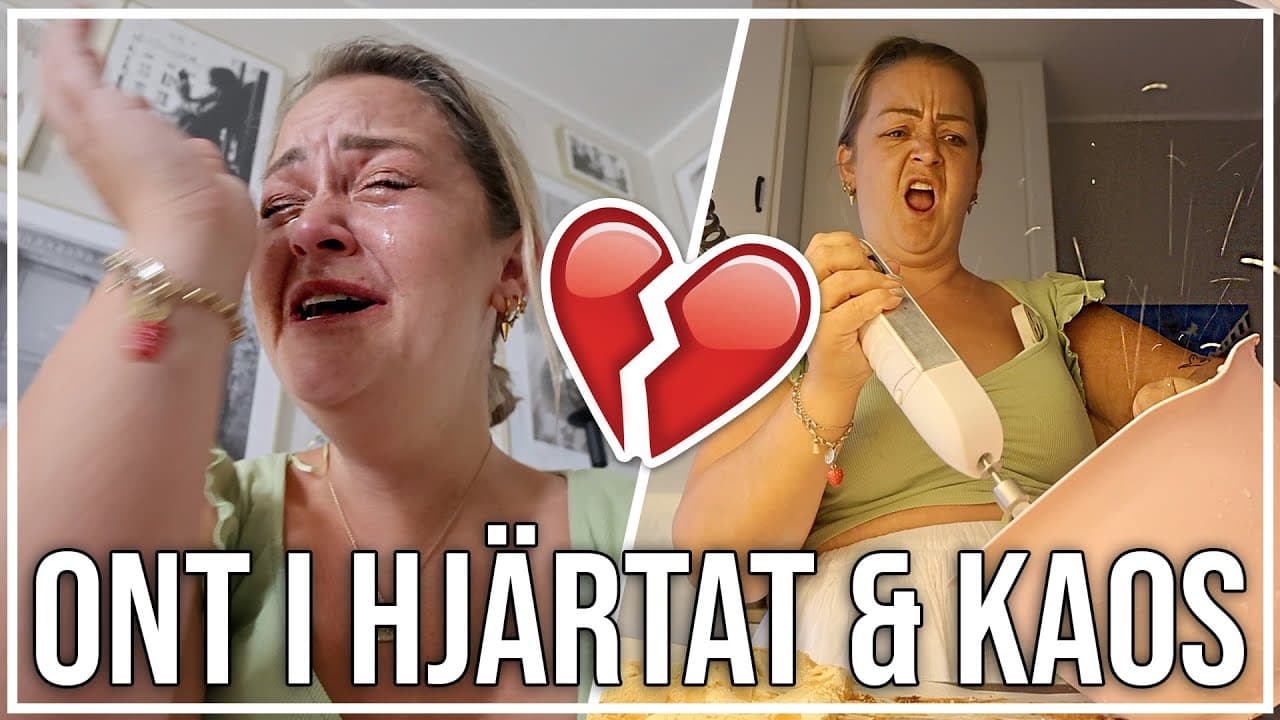 TÅRARNA SLUTAR INTE & ALLT BLIR BARA FEL | VLOGG