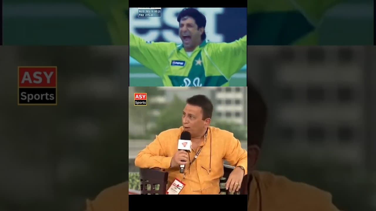 Sunil Gavaskar about Wasim Akram ❤️