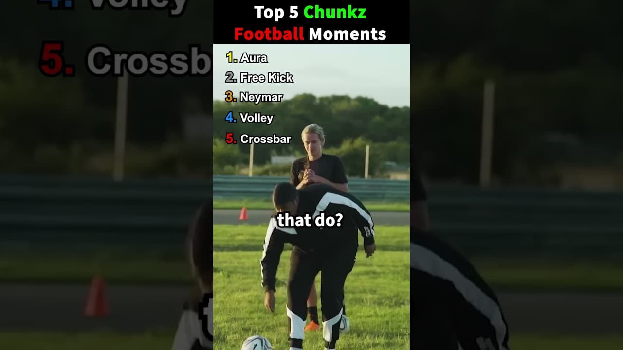 Top 5 Chunkz Football Moments