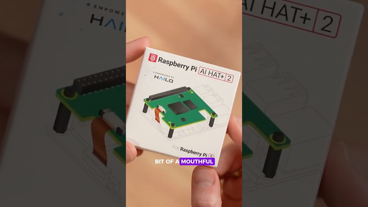 NEW Raspberry Pi AI Hat Is a Massive Upgrade