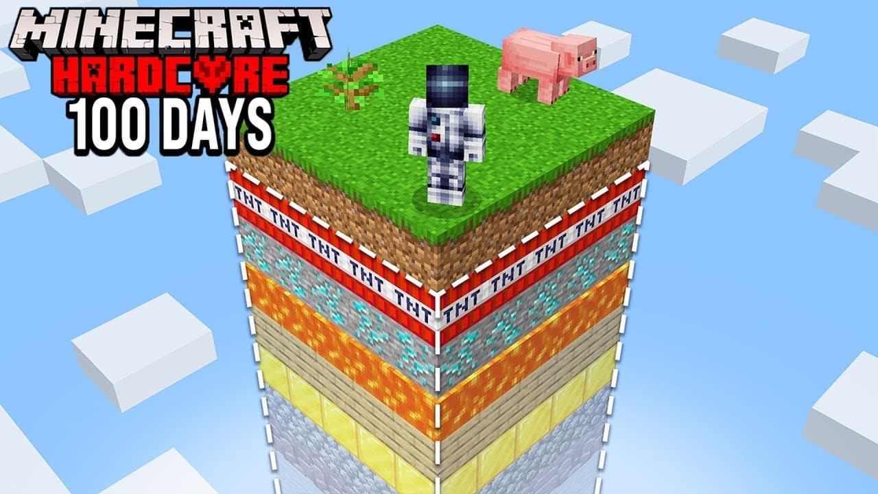 Cada Día Este Un Chunk Se Expande ALEATORIO (100 Días)